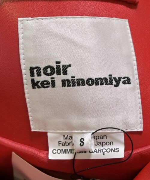 noir kei ninomiya（ノワールケイニノミヤ）ライダース 赤 サイズ:S レディース/2200605749153