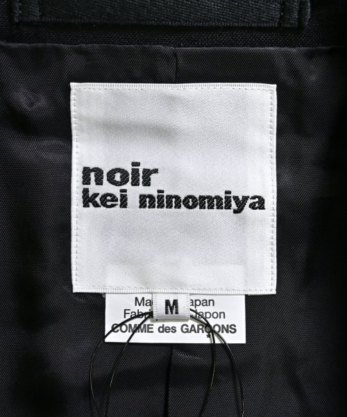 noir kei ninomiya（ノワールケイニノミヤ）テーラードジャケット 黒 サイズ:S レディース/2200606458016