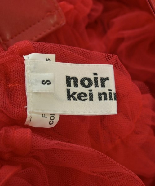 noir kei ninomiya（ノワールケイニノミヤ）ブラウス 赤 サイズ:S レディース/2200606458054