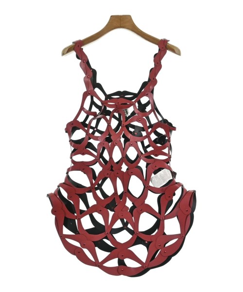 noir kei ninomiya(ノワール　ケイ　ニノミヤ)カジュアルシャツ 赤 サイズ:S/2200607592207