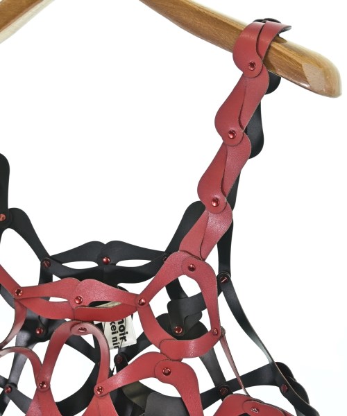 noir kei ninomiya（ノワールケイニノミヤ）カジュアルシャツ 赤 サイズ:S レディース/2200607592207