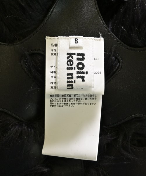 noir kei ninomiya（ノワールケイニノミヤ）ミニスカート 黒 サイズ:S レディース/2200607921069