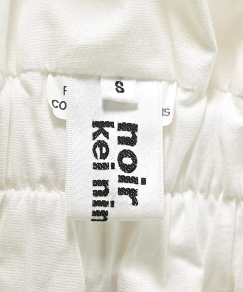 noir kei ninomiya（ノワールケイニノミヤ）ワンピース 白 サイズ:S レディース/2200605093089