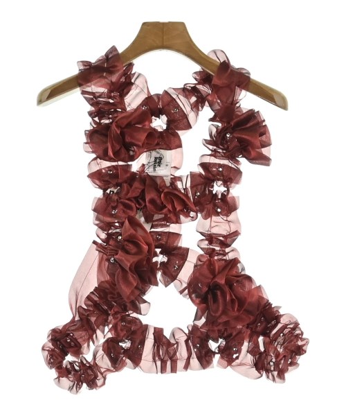 noir kei ninomiya(ノワール　ケイ　ニノミヤ)ベスト 赤 サイズ:S/2200605093096