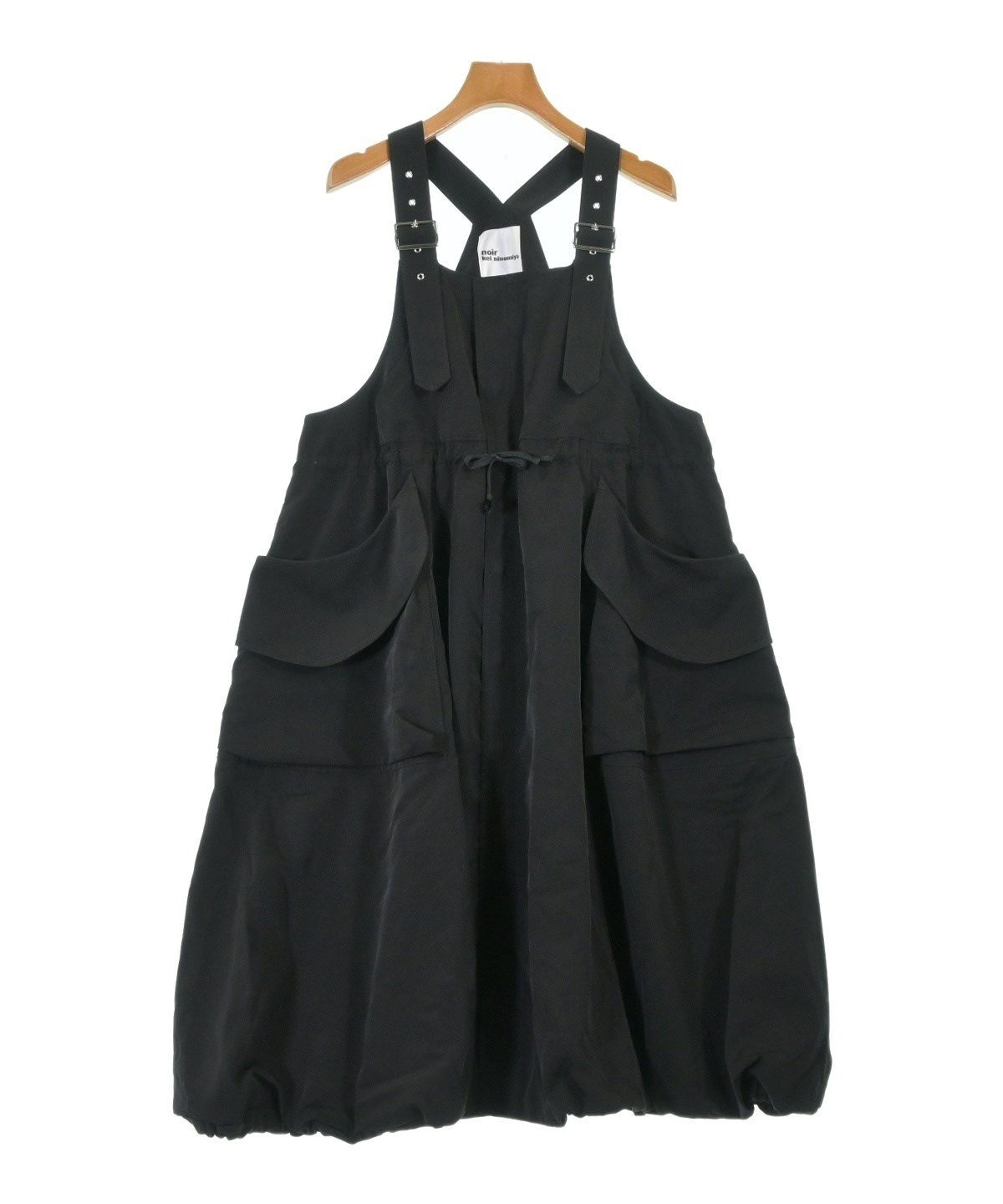 専用　noir kei ninomiya チェックワンピース noir kei ninomiya（ノワールケイニノミヤ）ワンピース 黒