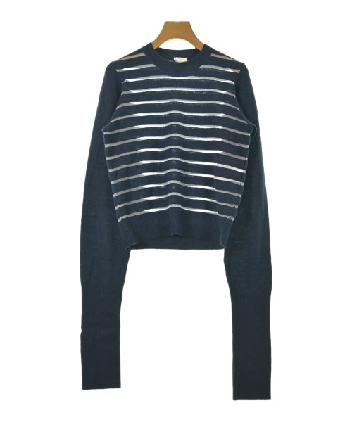 noir kei ninomiya(ノワール　ケイ　ニノミヤ)ニット・セーター 紺 サイズ:S/2200670015306