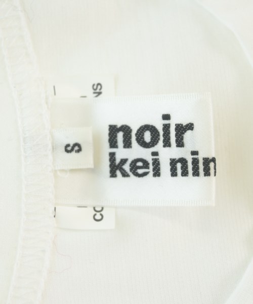 noir kei ninomiya（ノワールケイニノミヤ）Tシャツ・カットソー 白 サイズ:S レディース/2200671608170