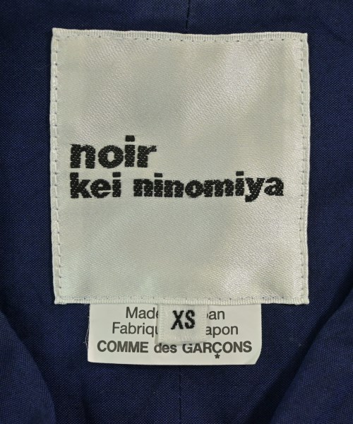 noir kei ninomiya（ノワールケイニノミヤ）シャツワンピース 紺 サイズ:XS レディース/2200673712042