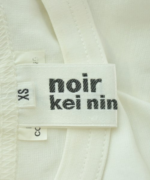 noir kei ninomiya（ノワールケイニノミヤ）Tシャツ・カットソー 白 サイズ:XS レディース/2200673712080