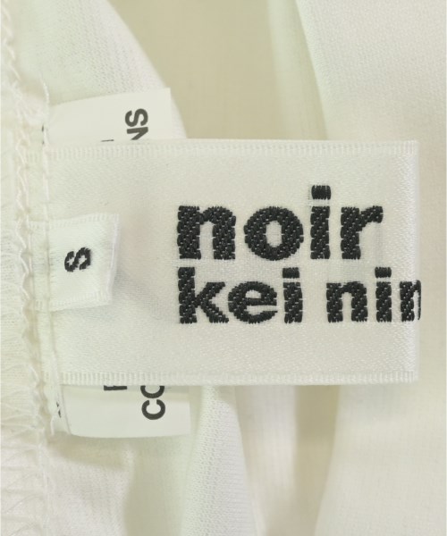 noir kei ninomiya（ノワールケイニノミヤ）Tシャツ・カットソー 白 サイズ:S レディース/2200673914132