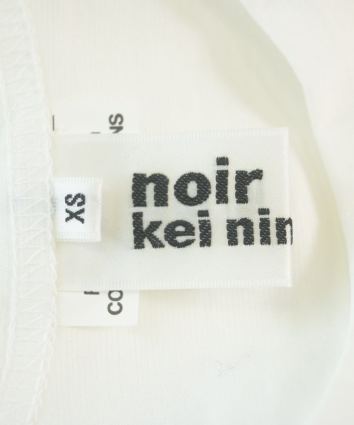 noir kei ninomiya（ノワールケイニノミヤ）Tシャツ・カットソー 白 サイズ:XS レディース/2200673914149