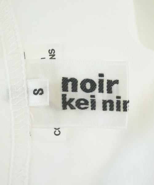 noir kei ninomiya（ノワールケイニノミヤ）Tシャツ・カットソー 白 サイズ:S レディース/2200673914194