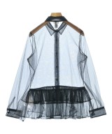 noir kei ninomiya（ノワールケイニノミヤ）カジュアルシャツ 黒 サイズ:S レディース/2200673788016