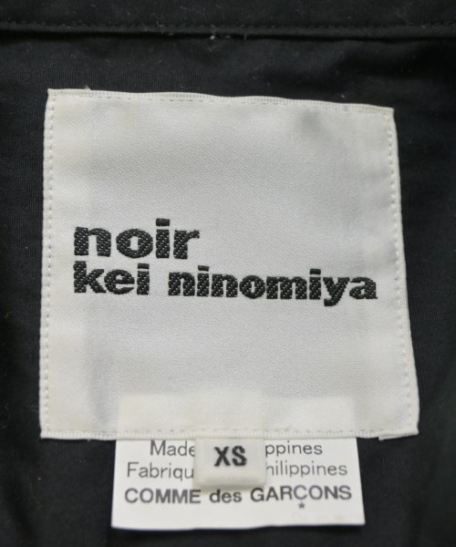noir kei ninomiya（ノワールケイニノミヤ）カジュアルシャツ 黒 サイズ:XS レディース/2200674446038