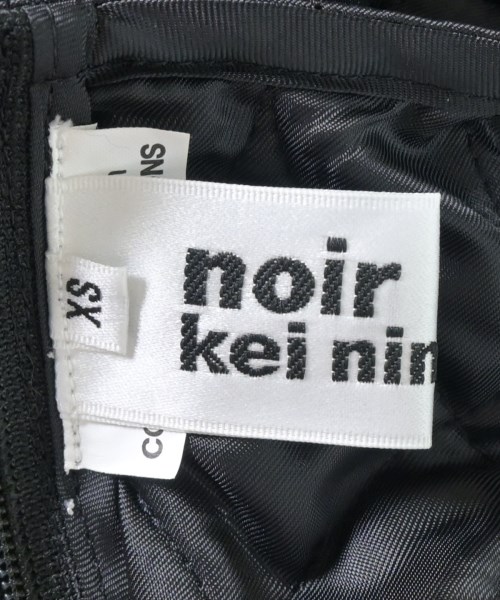 noir kei ninomiya（ノワールケイニノミヤ）ワンピース 黒 サイズ:XS レディース/2200674757035