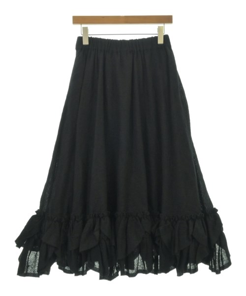 noir kei ninomiya（ノワールケイニノミヤ）ロング・マキシ丈スカート 黒 サイズ:XS レディース/2200674757073