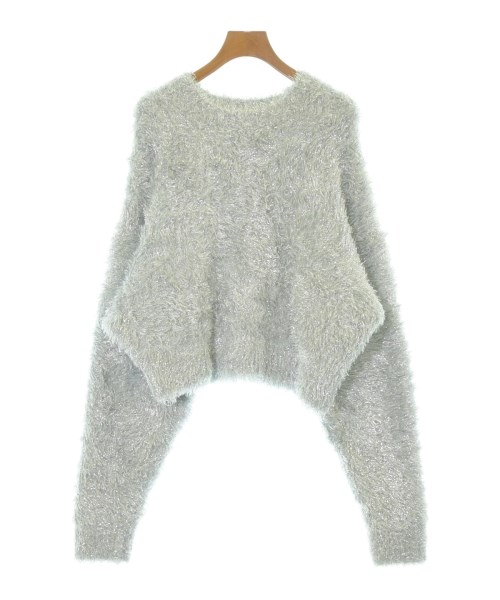 noir kei ninomiya(ノワール　ケイ　ニノミヤ)ニット・セーター シルバー サイズ:S/2200675411011