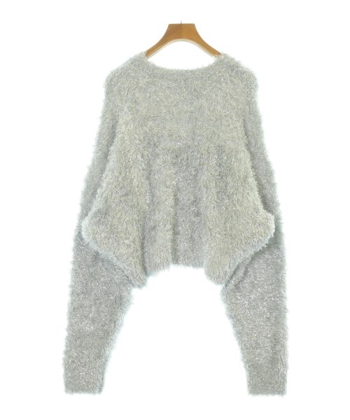 noir kei ninomiya（ノワールケイニノミヤ）ニット・セーター シルバー サイズ:S レディース/2200675411011