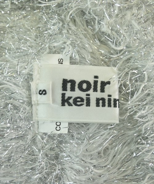 noir kei ninomiya（ノワールケイニノミヤ）ニット・セーター シルバー サイズ:S レディース/2200675411011