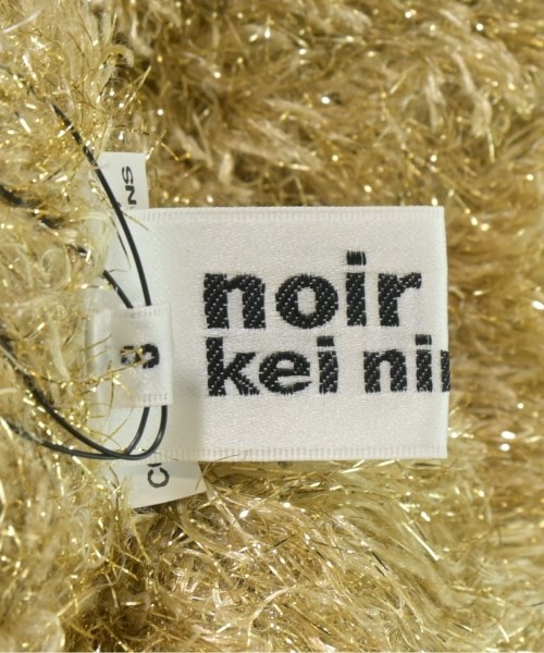 noir kei ninomiya（ノワールケイニノミヤ）ニット・セーター ゴールド サイズ:S レディース/2200675597012