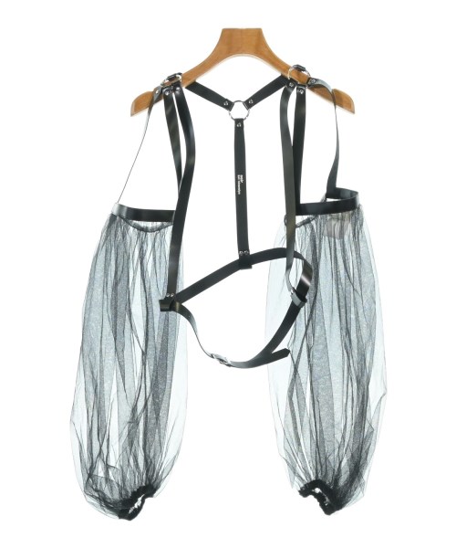 noir kei ninomiya(ノワール　ケイ　ニノミヤ)ブラウス 黒 サイズ:S/2200677473024