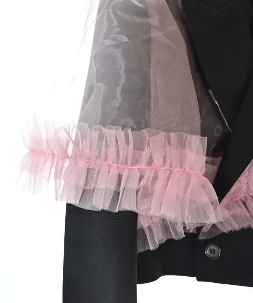 noir kei ninomiya（ノワールケイニノミヤ）カジュアルジャケット 黒 サイズ:M レディース/2200670126019