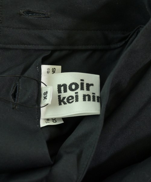 noir kei ninomiya（ノワールケイニノミヤ）カジュアルシャツ 黒 サイズ:XS レディース/2200670126057