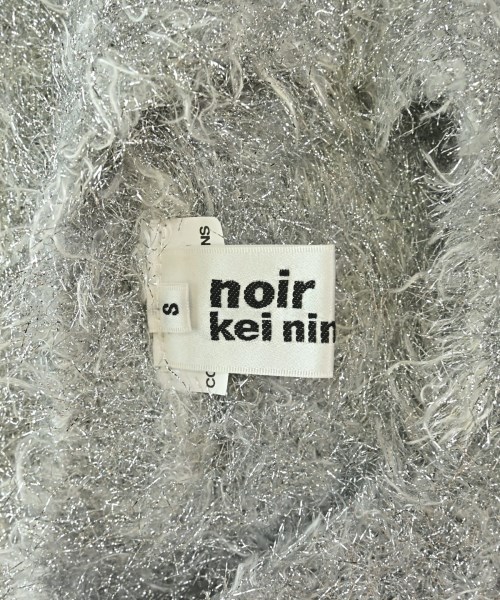 noir kei ninomiya（ノワールケイニノミヤ）カーディガン シルバー サイズ:S レディース/2200670126071