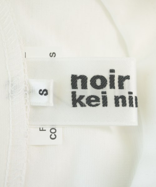 noir kei ninomiya（ノワールケイニノミヤ）Tシャツ・カットソー 白 サイズ:S レディース/2200670126132