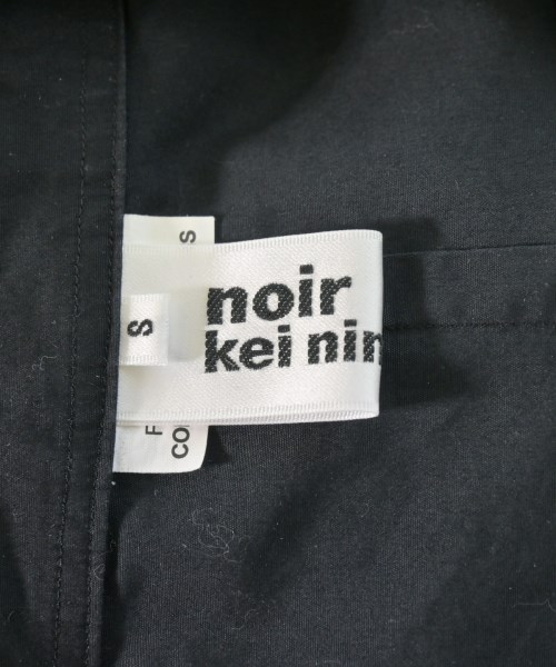 noir kei ninomiya（ノワールケイニノミヤ）ブラウス 黒 サイズ:S レディース/2200670126330