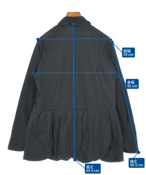 noir kei ninomiya（ノワールケイニノミヤ）ブラウス 黒 サイズ:S レディース/2200670126330