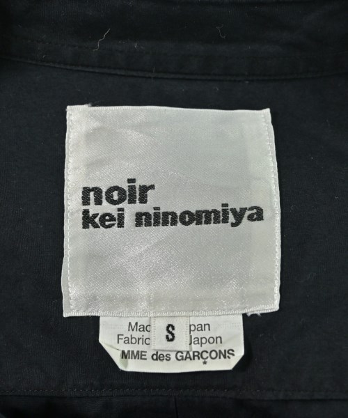 noir kei ninomiya（ノワールケイニノミヤ）カジュアルシャツ 黒 サイズ:S レディース/2200678180013