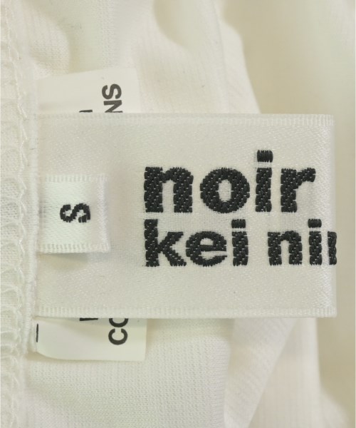 noir kei ninomiya（ノワールケイニノミヤ）Tシャツ・カットソー 白 サイズ:S レディース/2200678817018