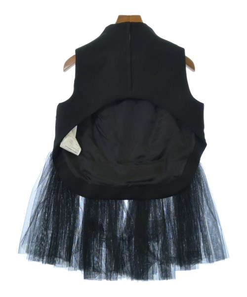 noir kei ninomiya（ノワールケイニノミヤ）ベスト 黒 サイズ:XS レディース/2200678914038