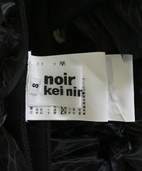 noir kei ninomiya（ノワールケイニノミヤ）ベスト 黒 サイズ:S レディース/2200678914106