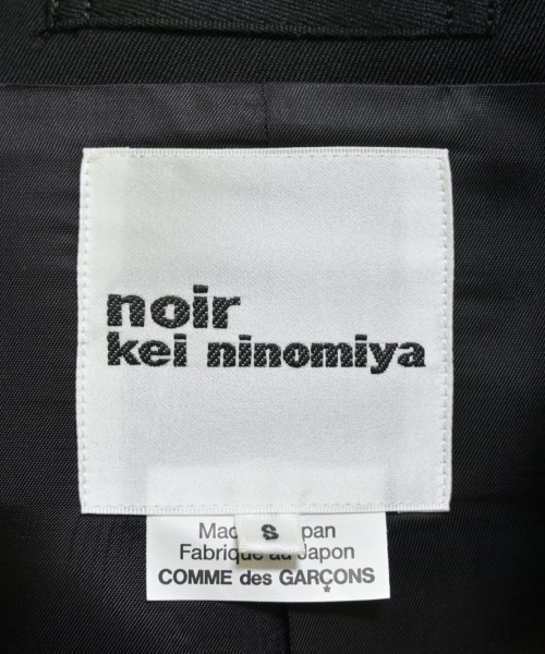 noir kei ninomiya（ノワールケイニノミヤ）カジュアルジャケット 黒 サイズ:S レディース/2200678987032