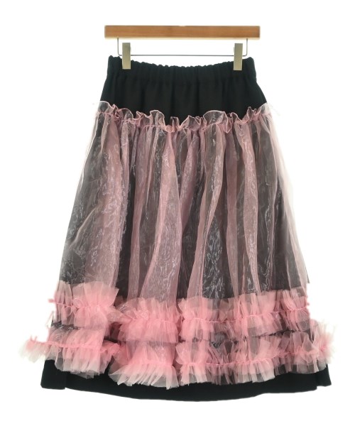 noir kei ninomiya（ノワールケイニノミヤ）ロング・マキシ丈スカート 黒 サイズ:XS レディース/2200679467014