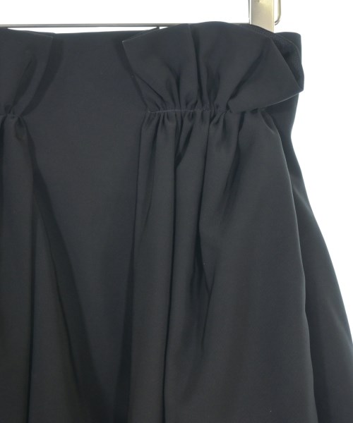 noir kei ninomiya（ノワールケイニノミヤ）ひざ丈スカート 黒 サイズ:M レディース/2200677842424