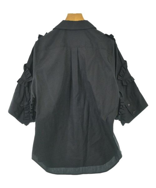 noir kei ninomiya（ノワールケイニノミヤ）カジュアルシャツ 黒 サイズ:S レディース/2200694480029