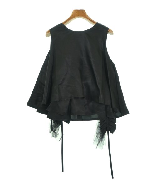 noir kei ninomiya（ノワールケイニノミヤ）ベスト 黒 サイズ:S レディース/2200688023058