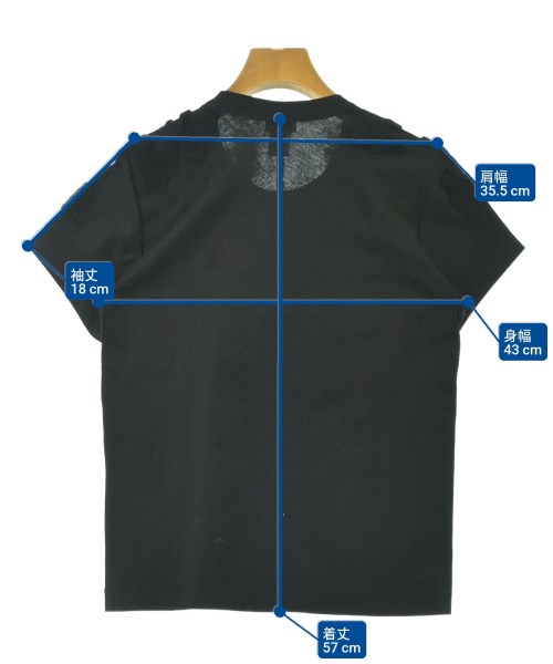 noir kei ninomiya（ノワールケイニノミヤ）Tシャツ・カットソー 黒 サイズ:S レディース/2200690329148