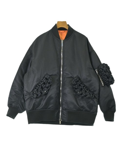 noir kei ninomiya(ノワール　ケイ　ニノミヤ)ミリタリーブルゾン 黒 サイズ:S/2200693799016