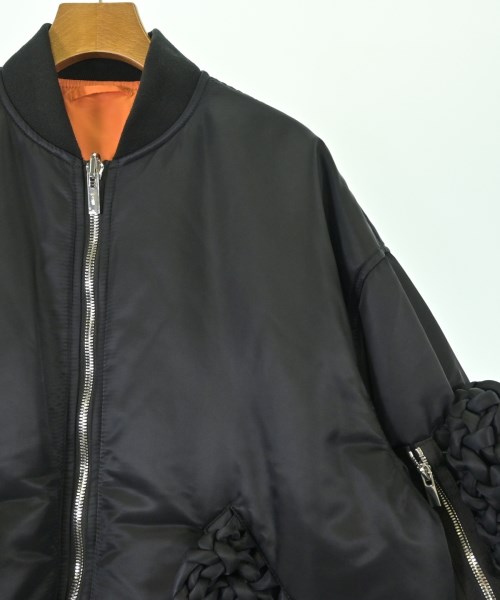noir kei ninomiya（ノワールケイニノミヤ）ミリタリーブルゾン 黒 サイズ:S レディース/2200693799016