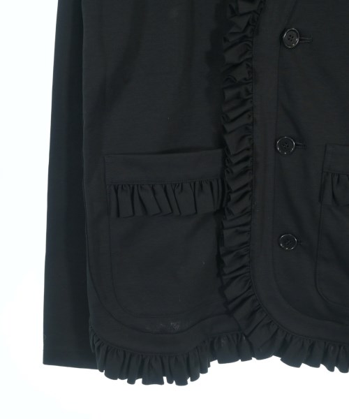 noir kei ninomiya（ノワールケイニノミヤ）カジュアルジャケット 黒 サイズ:S レディース/2200696475023