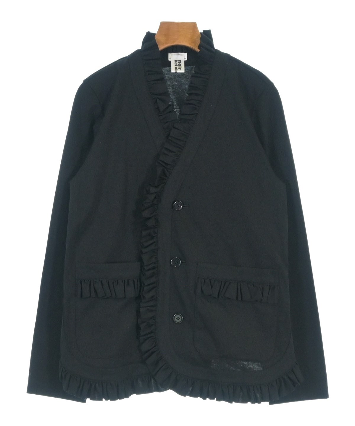 ノワールケイニノミヤ　26SS ジャケット　新品未使用 noir kei ninomiya（ノワールケイニノミヤ）カジュアルジャケット 黒