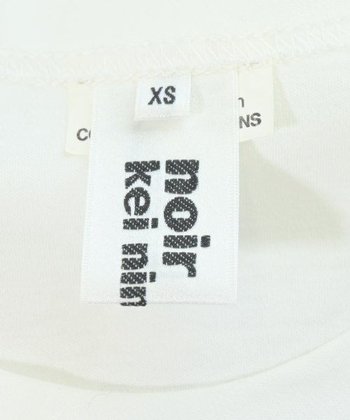 noir kei ninomiya（ノワールケイニノミヤ）Tシャツ・カットソー 白 サイズ:XS レディース/2200699436021