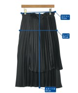 noir kei ninomiya（ノワールケイニノミヤ）ロング・マキシ丈スカート 黒 サイズ:S レディース/2200699436038
