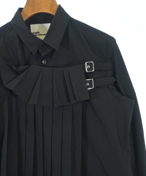 noir kei ninomiya（ノワールケイニノミヤ）カジュアルシャツ 黒 サイズ:M レディース/2200699645041
