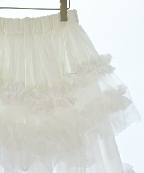noir kei ninomiya（ノワールケイニノミヤ）ロング・マキシ丈スカート 白 サイズ:-(M位) レディース/2200700930012