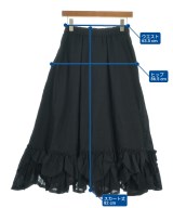 noir kei ninomiya（ノワールケイニノミヤ）ひざ丈スカート 黒 サイズ:XS レディース/2200700789047